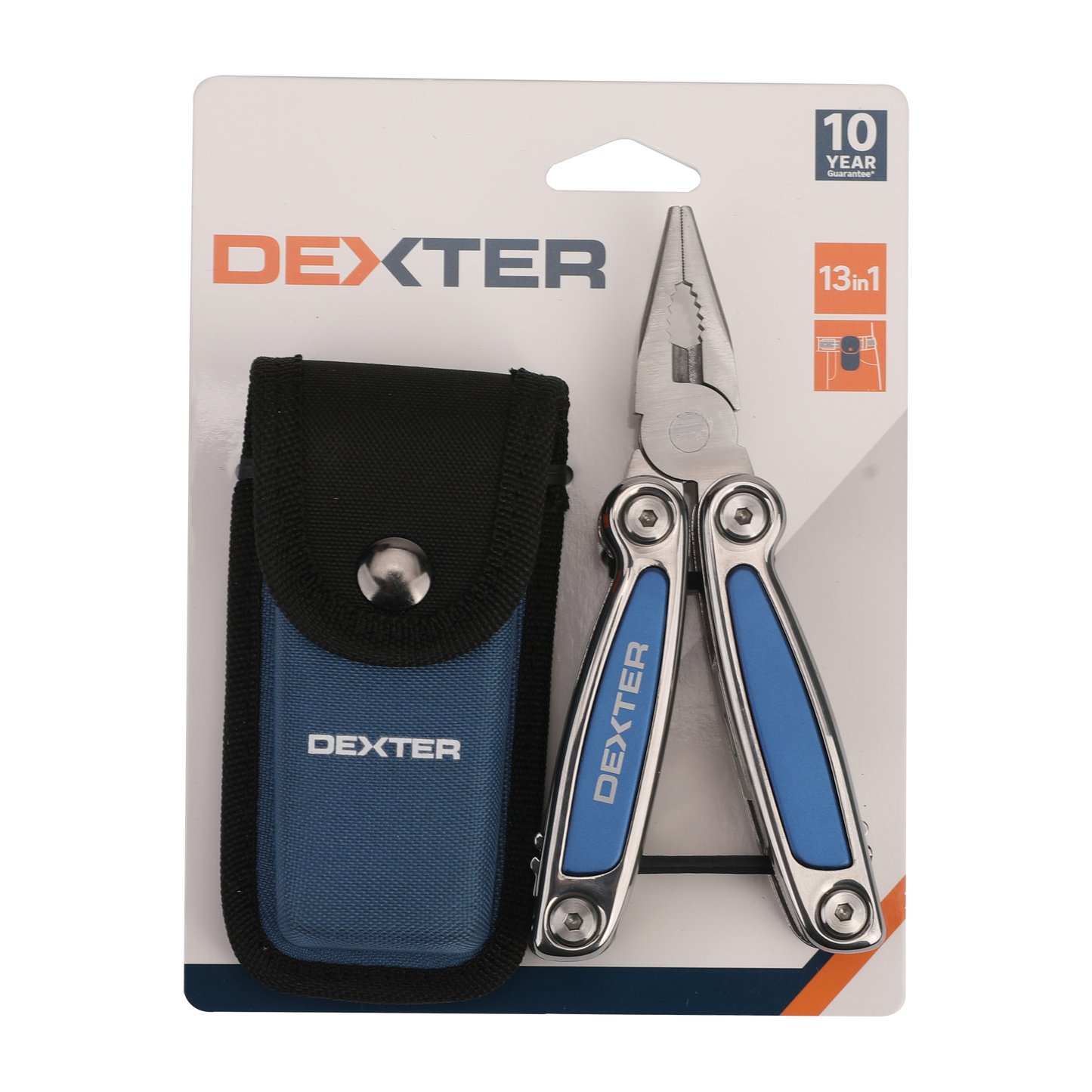 DEXTER 13-IN-1 MULTIFUNCTION FOLDING PLIERS