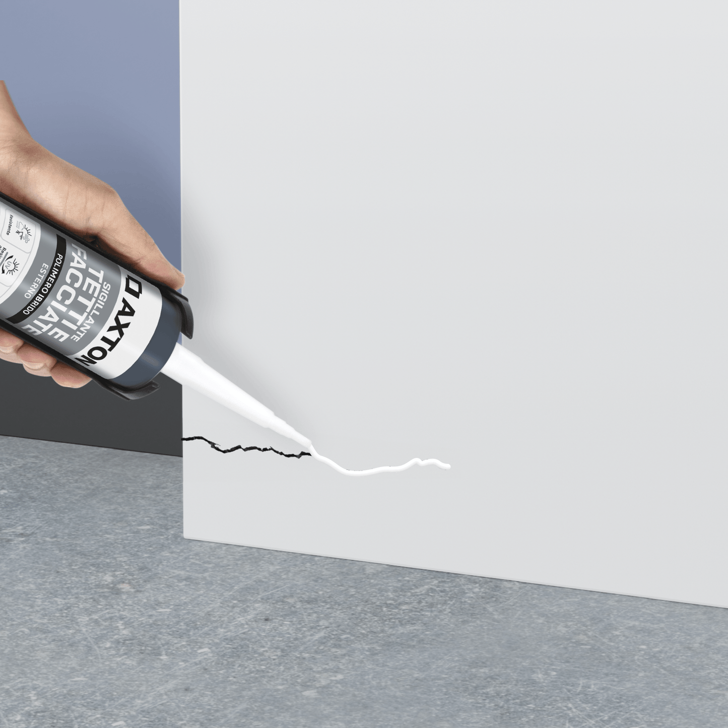 Bricocenter HYBRID POLYMER ROOF AND FACADE SEALANT WHITE AXTON 280 ML