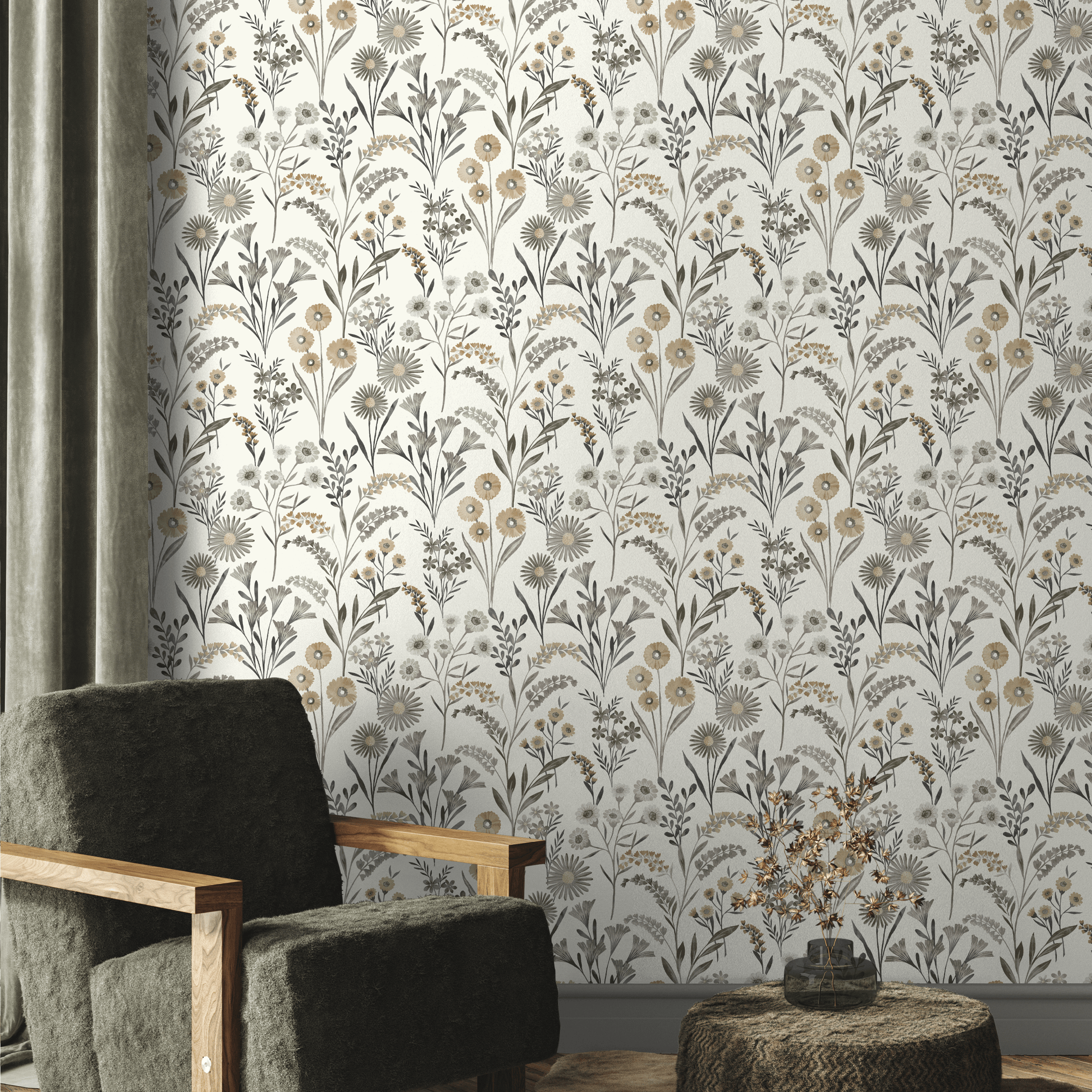 Bricocenter FLOWERING BRANCHES WALLPAPER 53CMX10.5MT