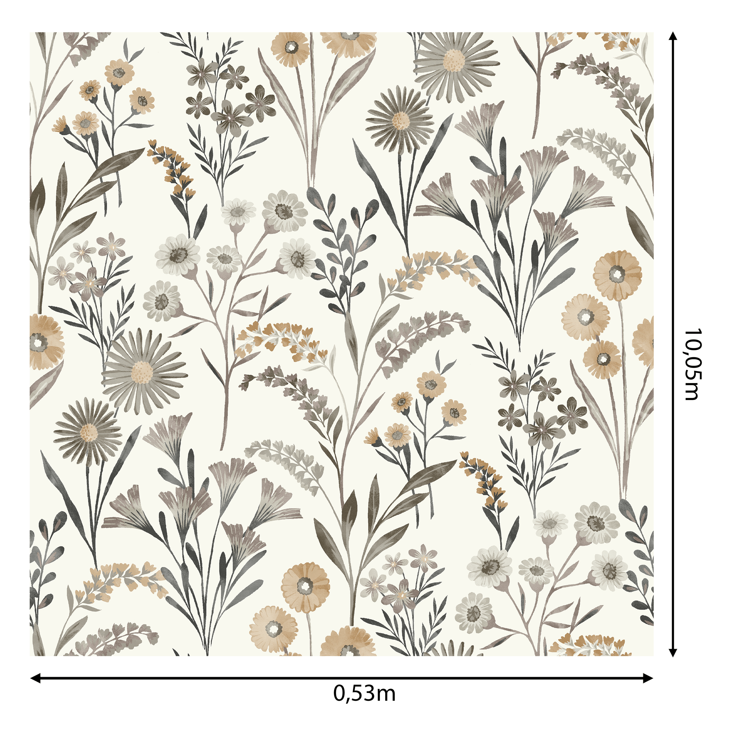 Bricocenter FLOWERING BRANCHES WALLPAPER 53CMX10.5MT