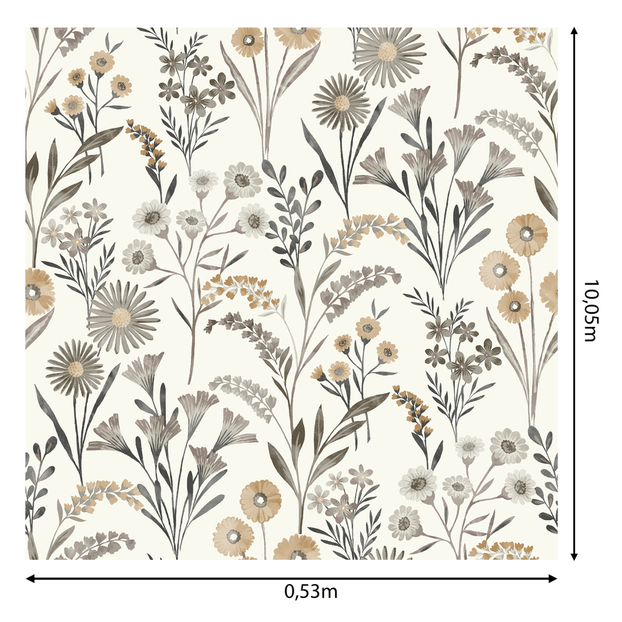Bricocenter FLOWERING BRANCHES WALLPAPER 53CMX10.5MT