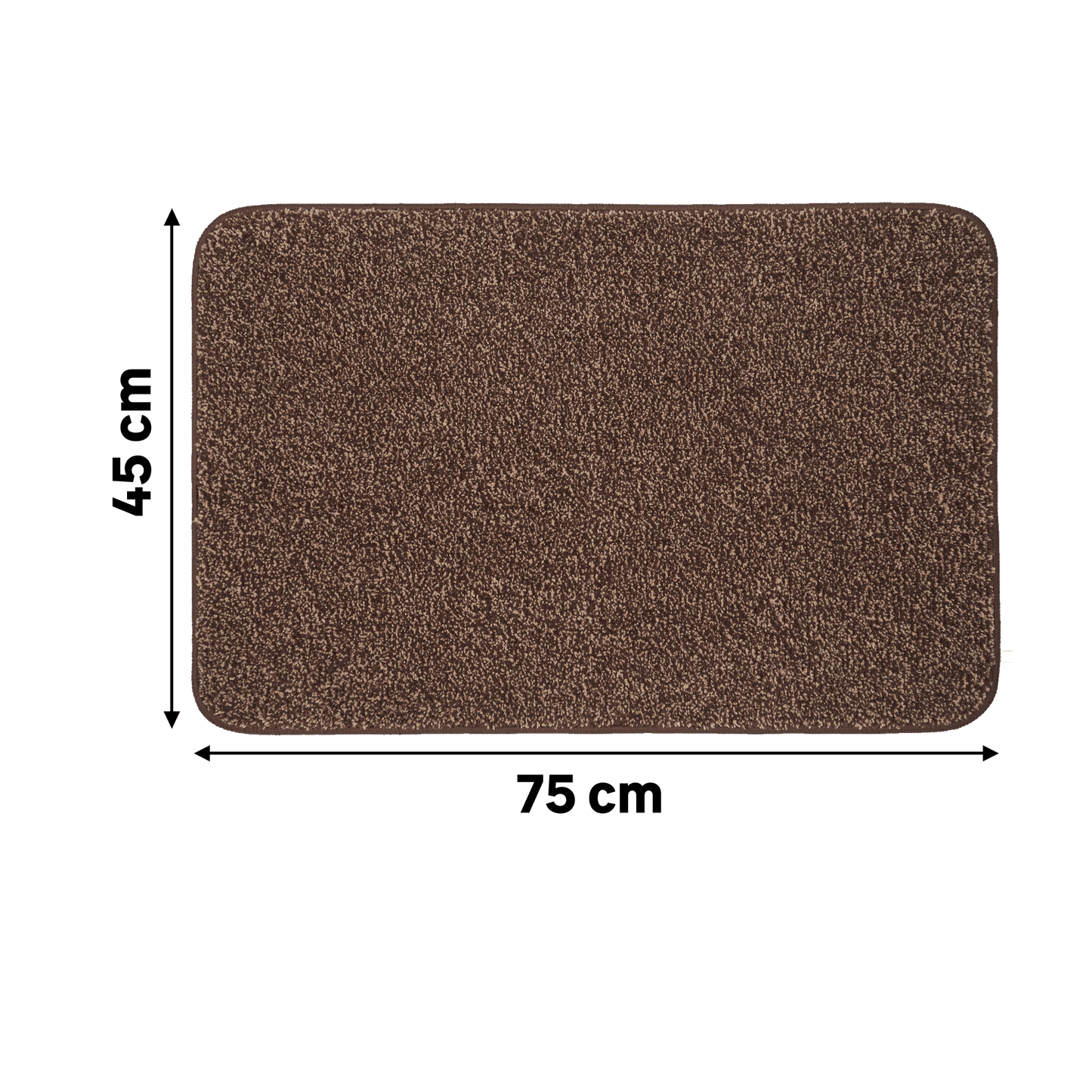 AKIO STEP DRYER BROWN 45X75CM