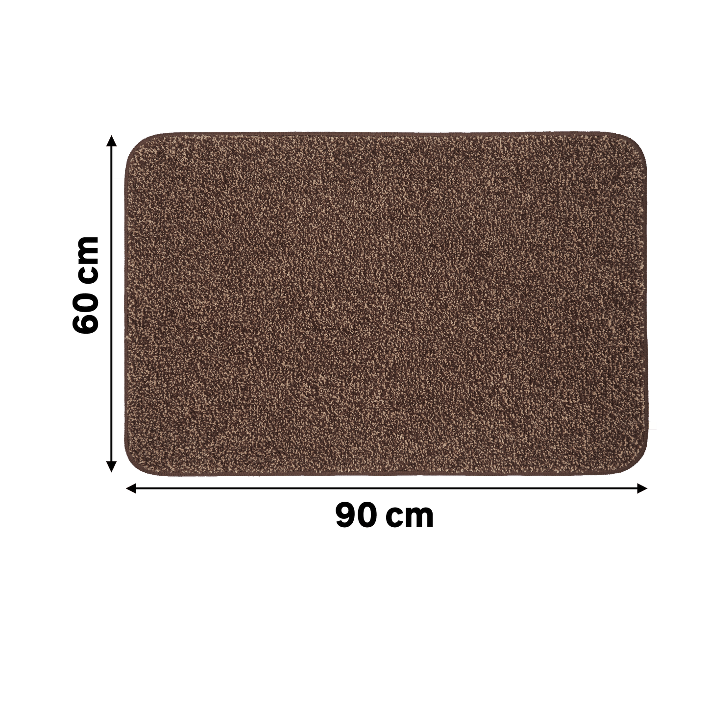 Bricocenter STEP DRYER AKIO BROWN 60X90CM POLYESTER