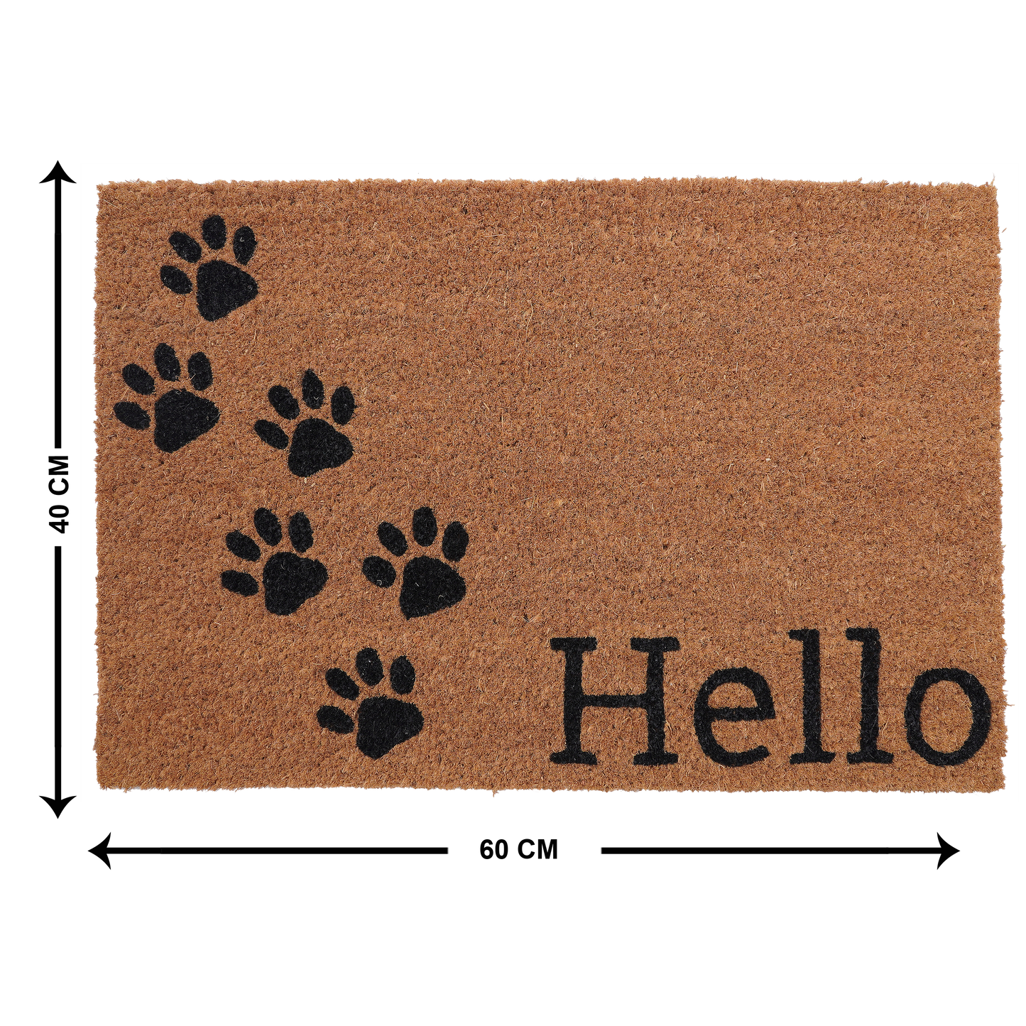 MALLOW DOORMAT 40X60CM NATURAL COCONUT