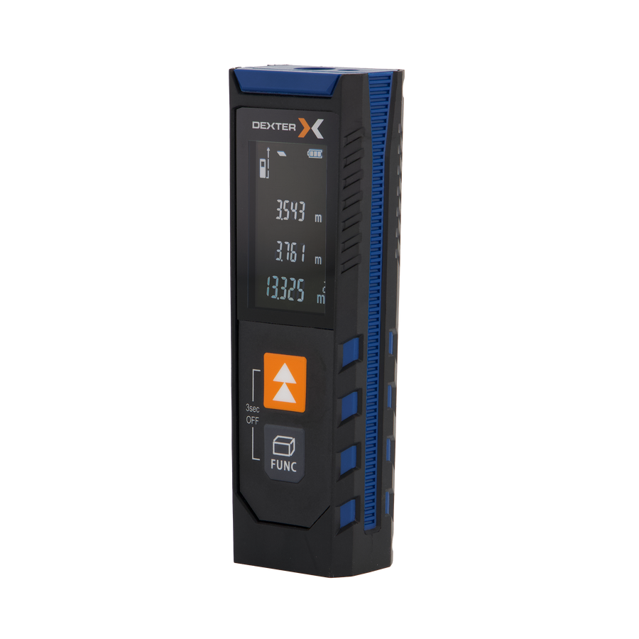 LASER DISTANCE DEXTER 20M 2 AAA BATTERIES
