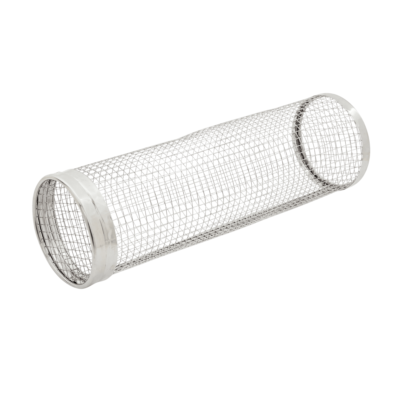 Set of two stainless steel grill baskets