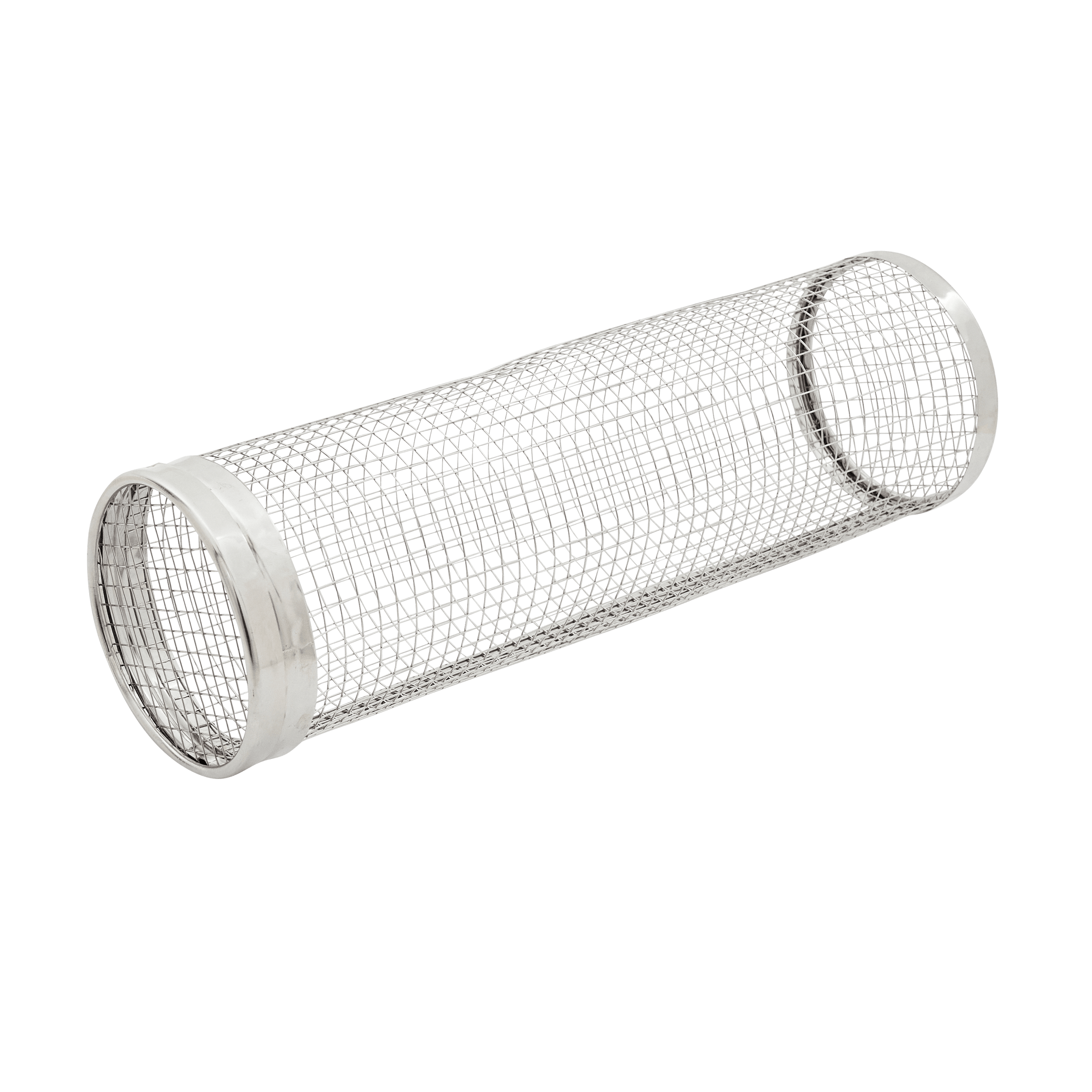 Set of two stainless steel grill baskets