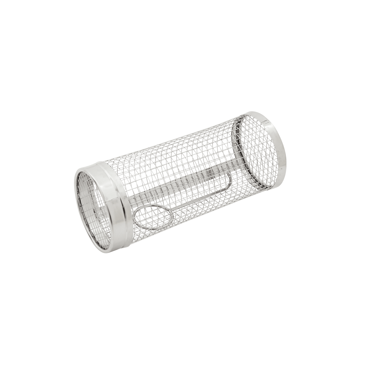 Set of two stainless steel grill baskets