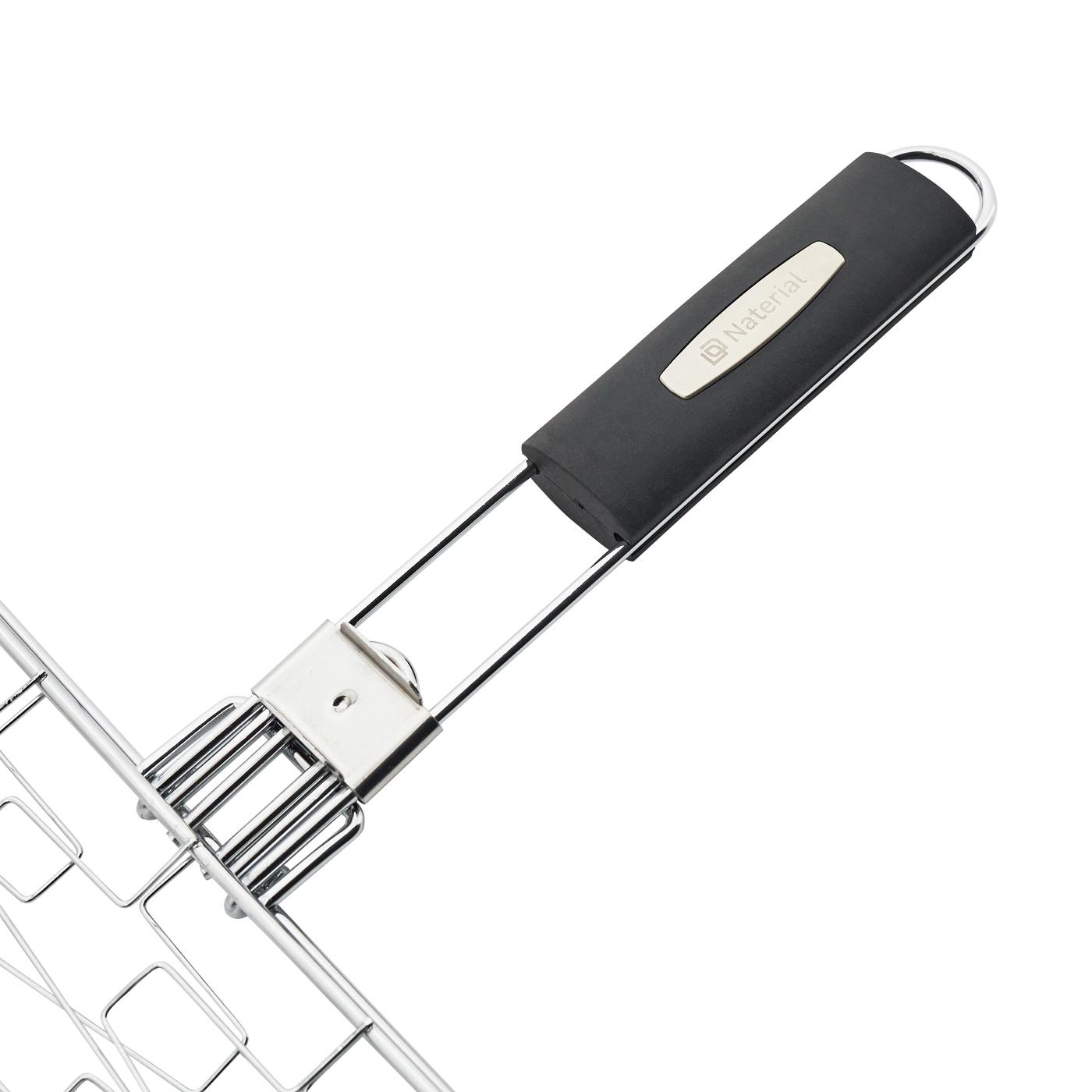 DOUBLE STEEL BBQ GRILL NATERIAL 30X26CM