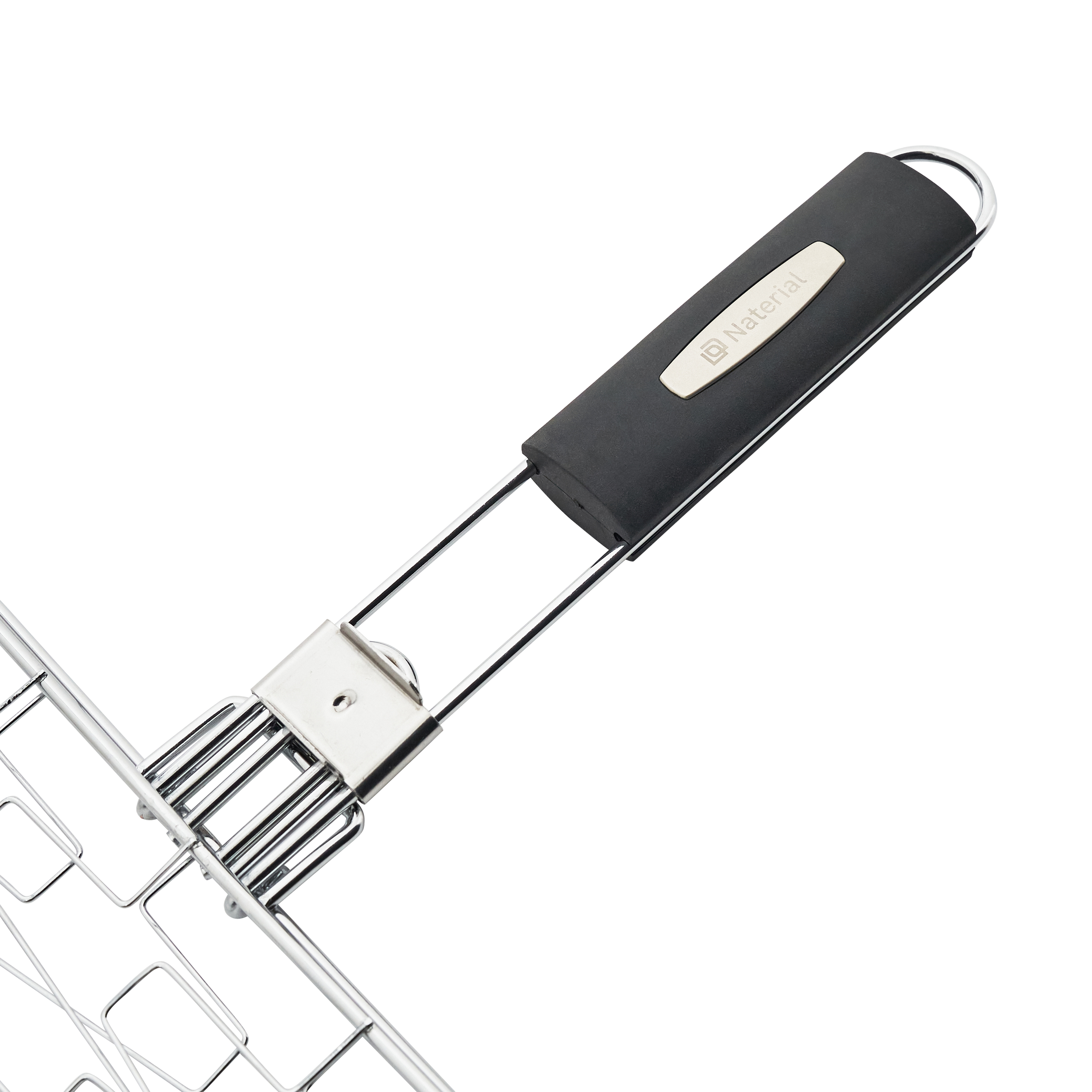 DOUBLE STEEL BBQ GRILL NATERIAL 30X26CM