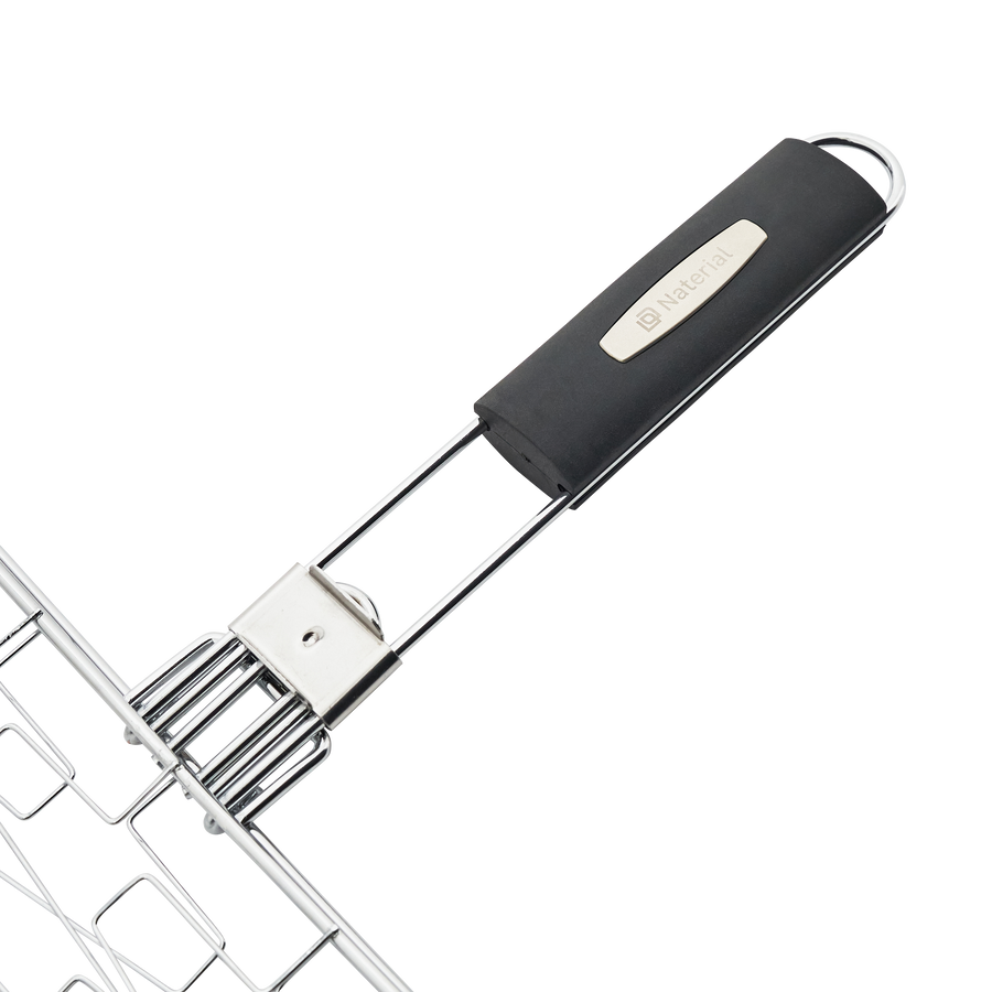 DOUBLE STEEL BBQ GRILL NATERIAL 30X26CM