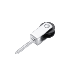 STANDERS PULLEY WHEEL BLACK D 25 MM ZINC 10 KG