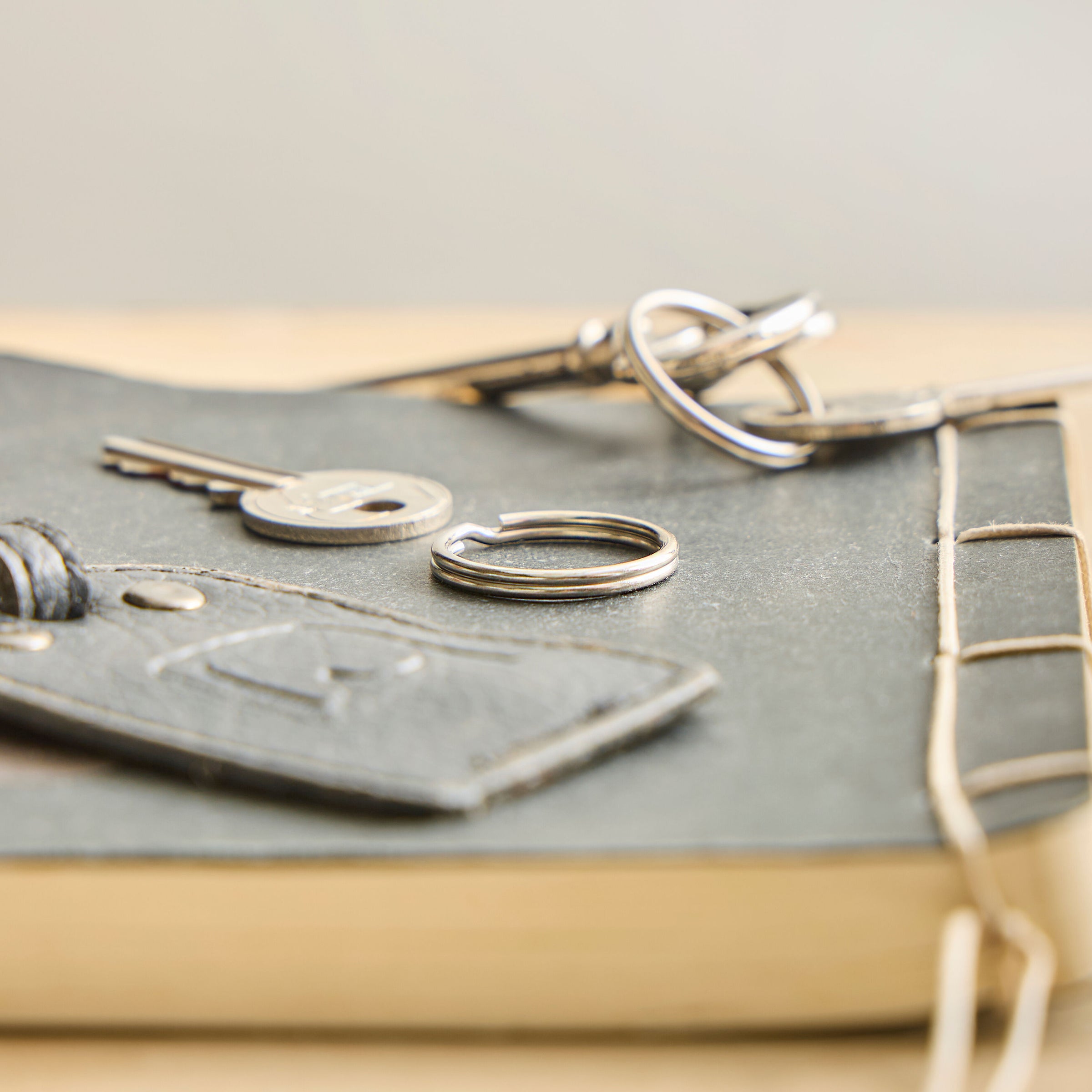 STEEL STANDERS KEY RING N