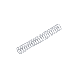GALVANISED STEEL COMPRESSION SPRING STANDERS D1MM 10X70MM 3KG , 4 PIECES