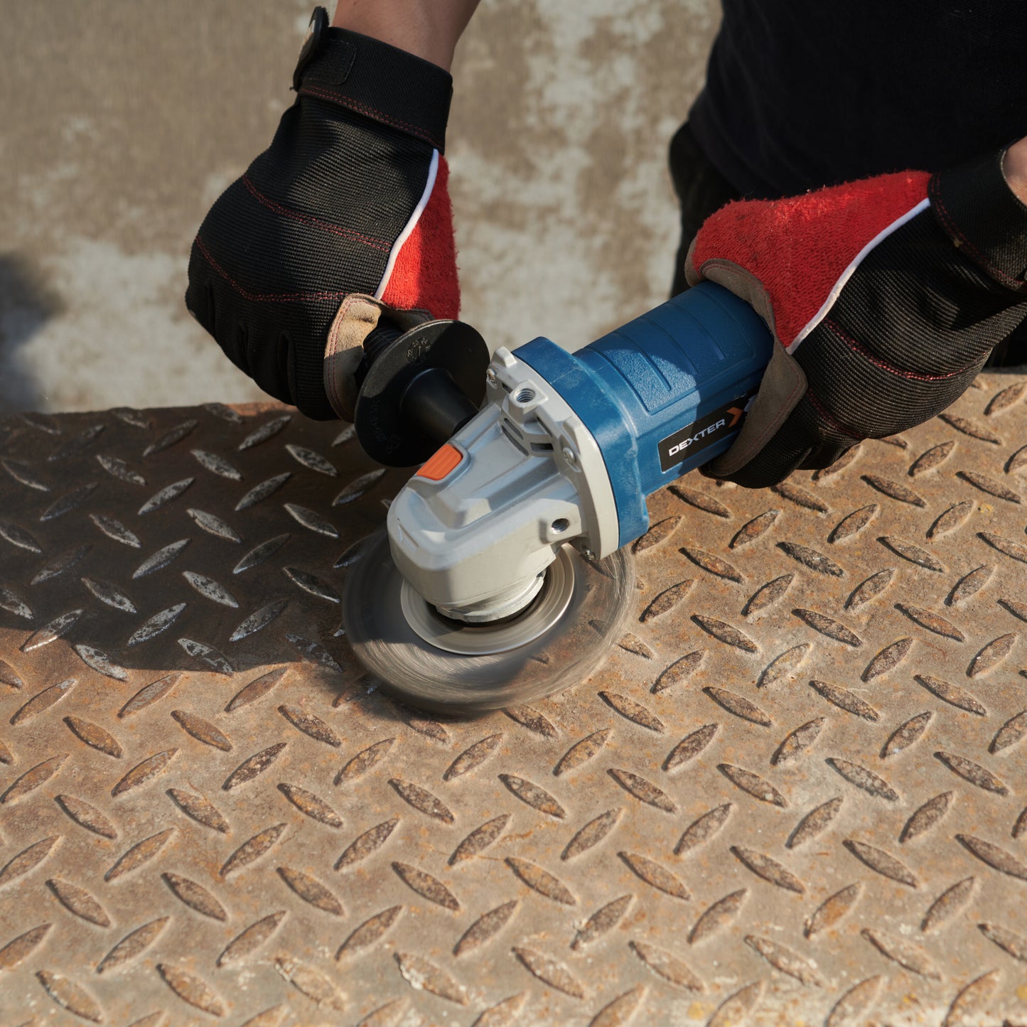 DEXTER ANGLE GRINDER WIRE WHEEL BRUSH FOR HARD WIRE DUSTING I