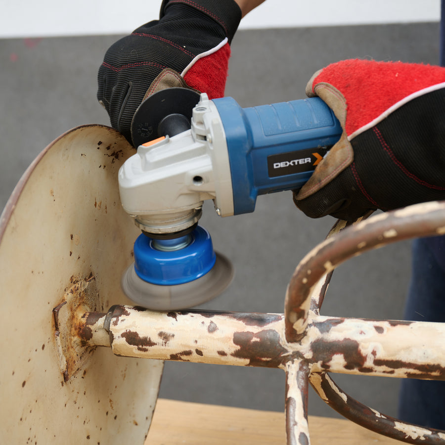 DEXTER ANGLE GRINDER CUP BRUSH FOR HARD DUSTING STEEL WIRES