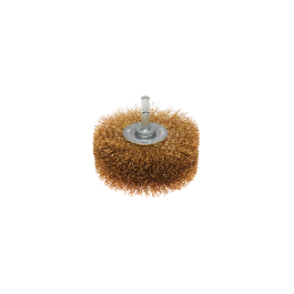DEXTER DRILL CIRCULAR WIRE BRUSH FOR FINE DUSTING CRIMPED BRASS WIRES 80