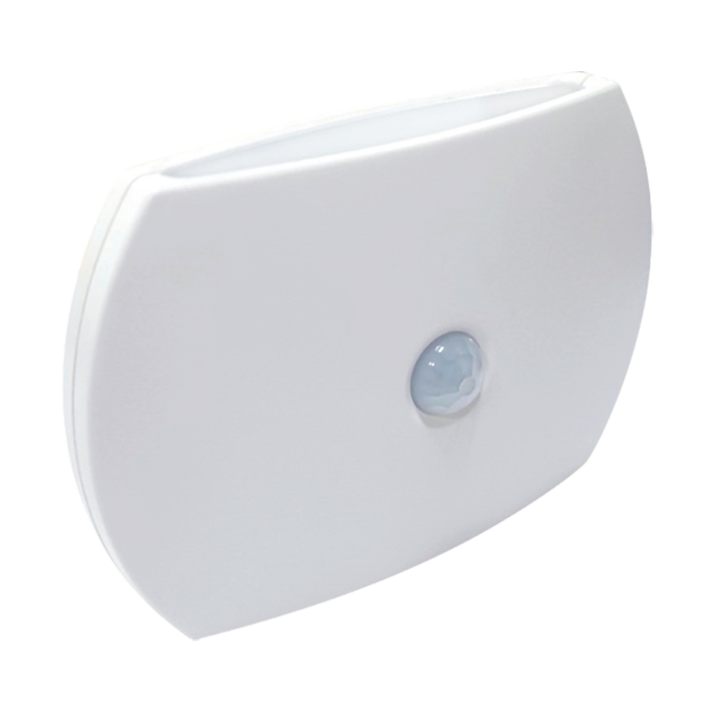 SECURITY LIGHT TODU PLASTIC WHITE 10CM LED 40LM WARM LIGHT WITH SENSOR