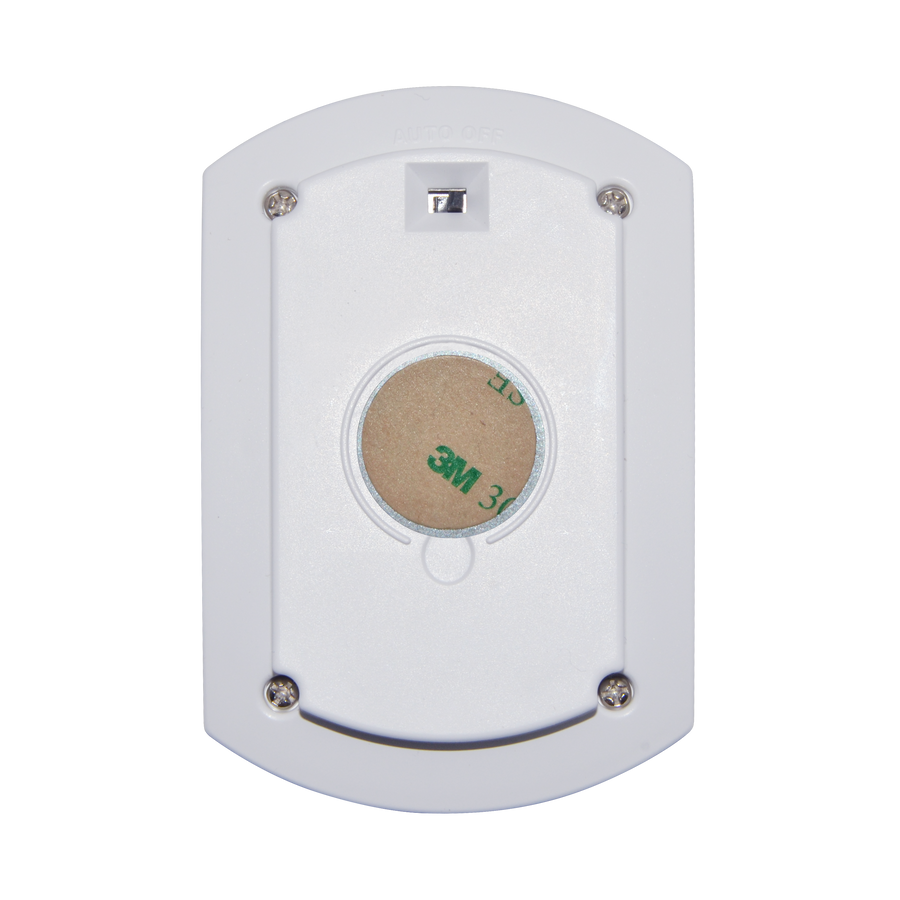 SECURITY LIGHT TODU PLASTIC WHITE 10CM LED 40LM WARM LIGHT WITH SENSOR