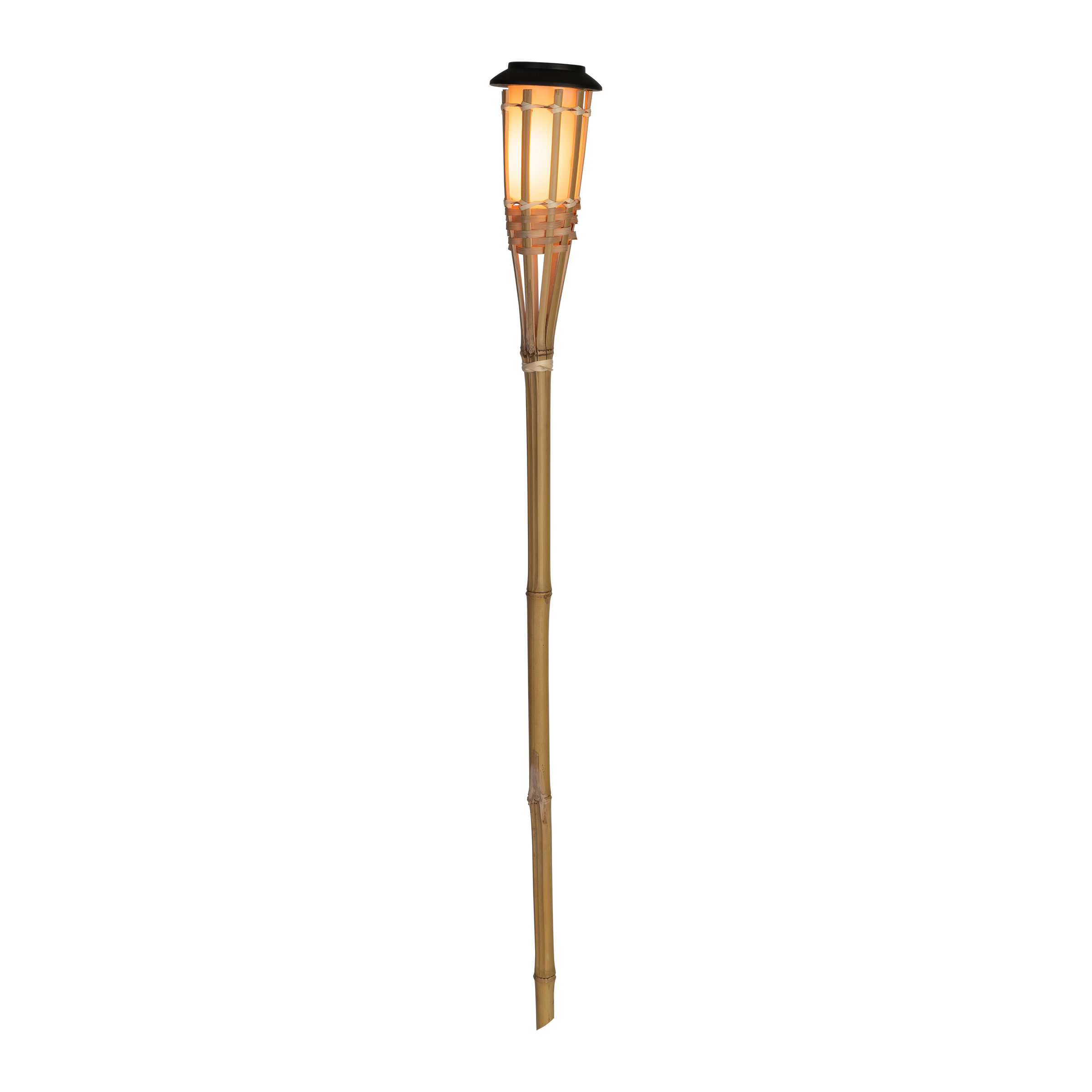 SOLAR STREETLIGHT ORPHEUS BAMBOO 60CM IP44