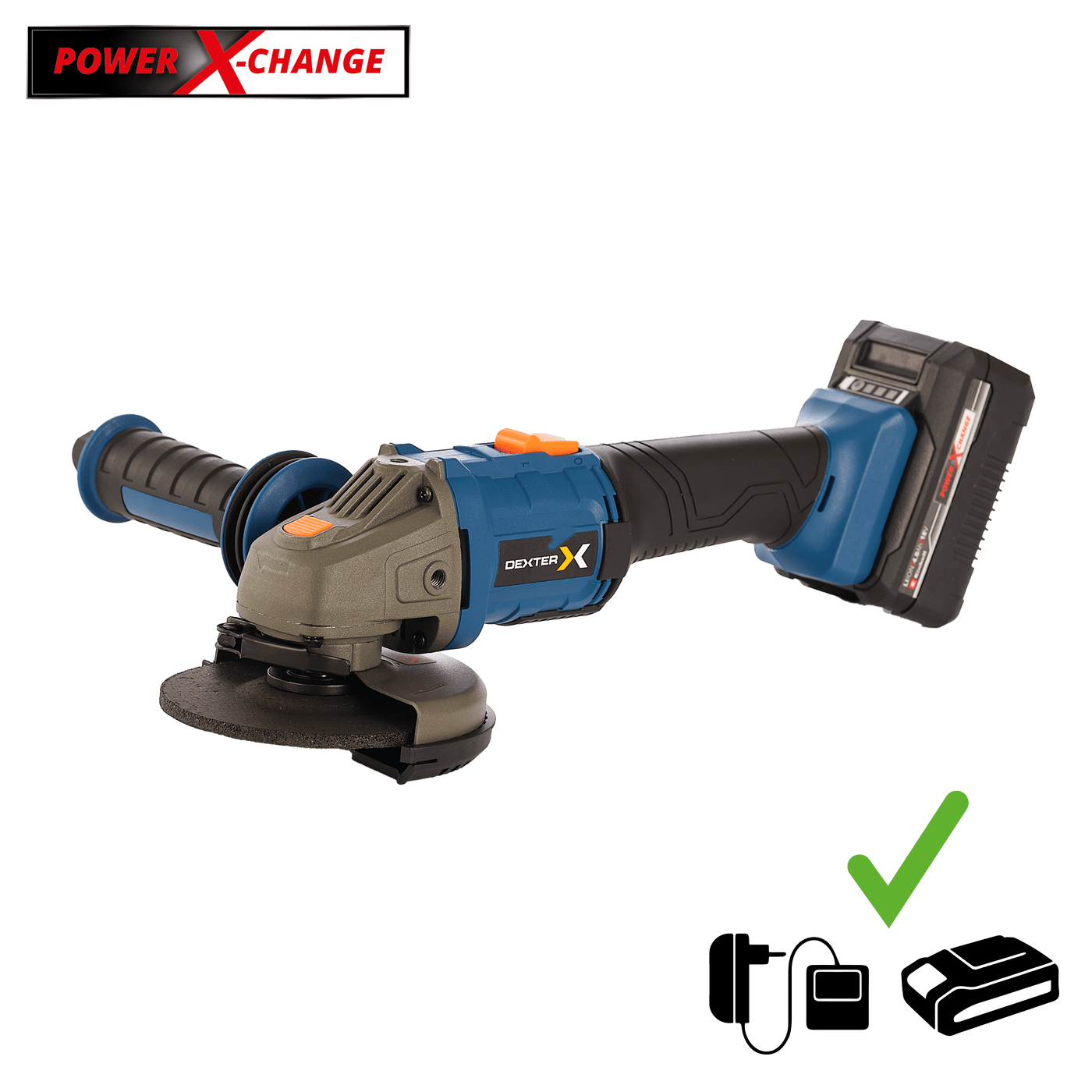ANGLE GRINDER DEXTER 18V. 1 BA
