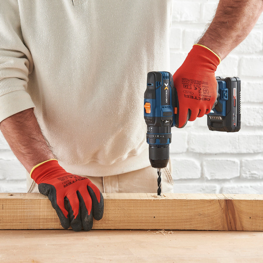 DEXTER 18V IMPACT DRILL DRIVER, 1 2.5AH BATTERY AND CHARGER