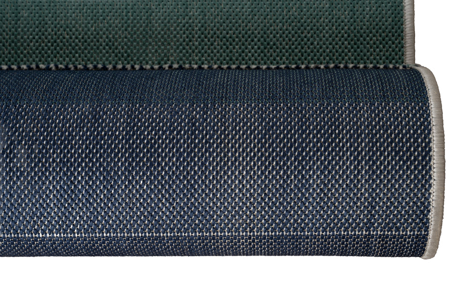 OUTDOOR RUG LAGOON DENIM MINT 160X230CM