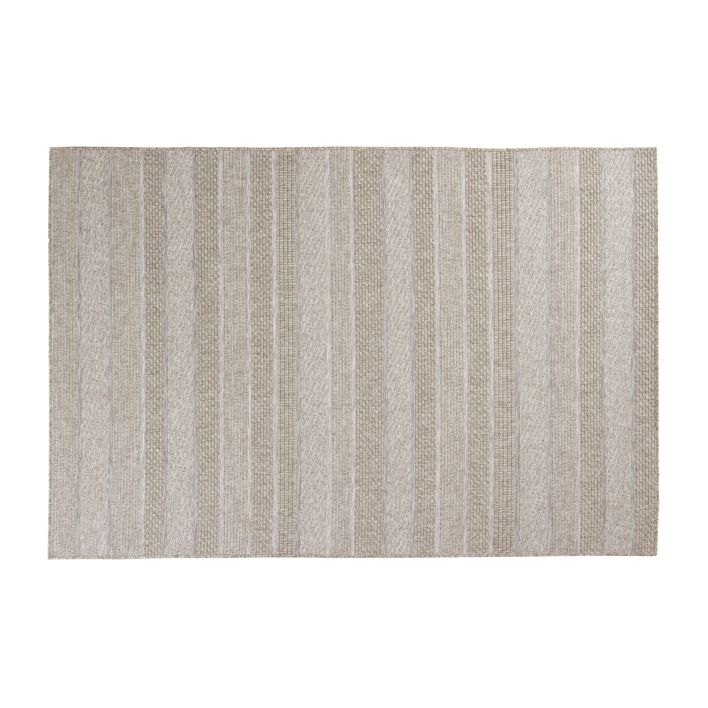 BEIGE SEMBA OUTDOOR RUG 160X230CM INSPIRE
