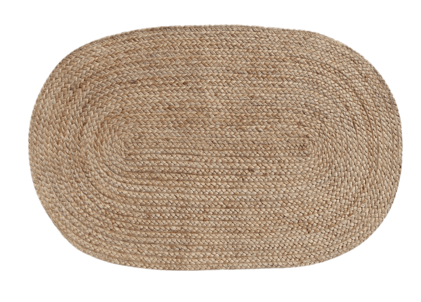 Bricocenter NILS OVAL RUG 50X80 CM NATURAL JUTE