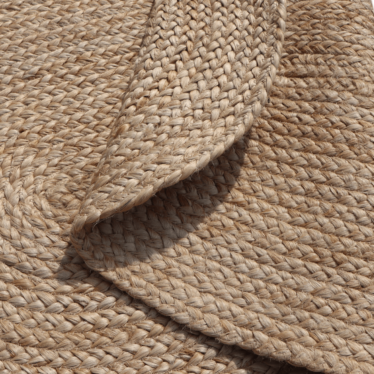 Bricocenter NILS OVAL RUG 50X80 CM NATURAL JUTE