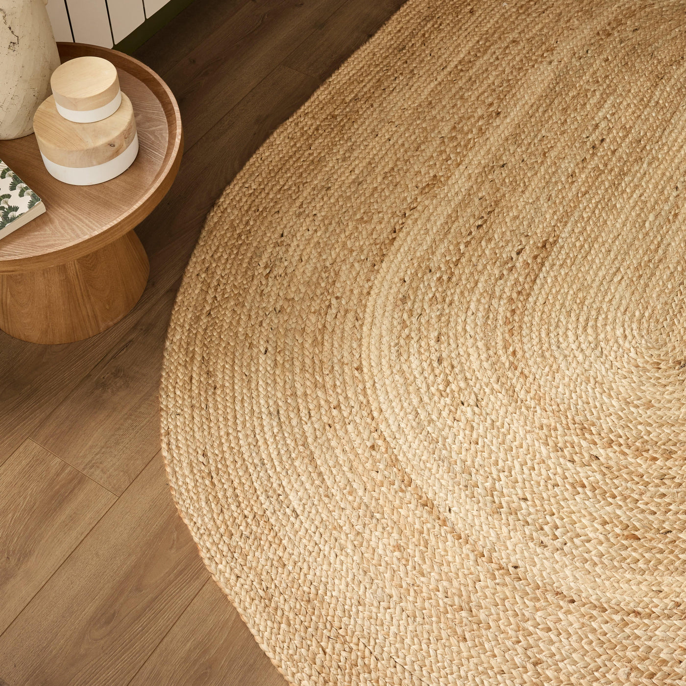 Bricocenter NILS OVAL RUG 50X80 CM NATURAL JUTE