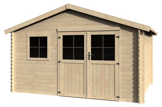 Casetta blockhouse eiger 34mm 13mq naterial