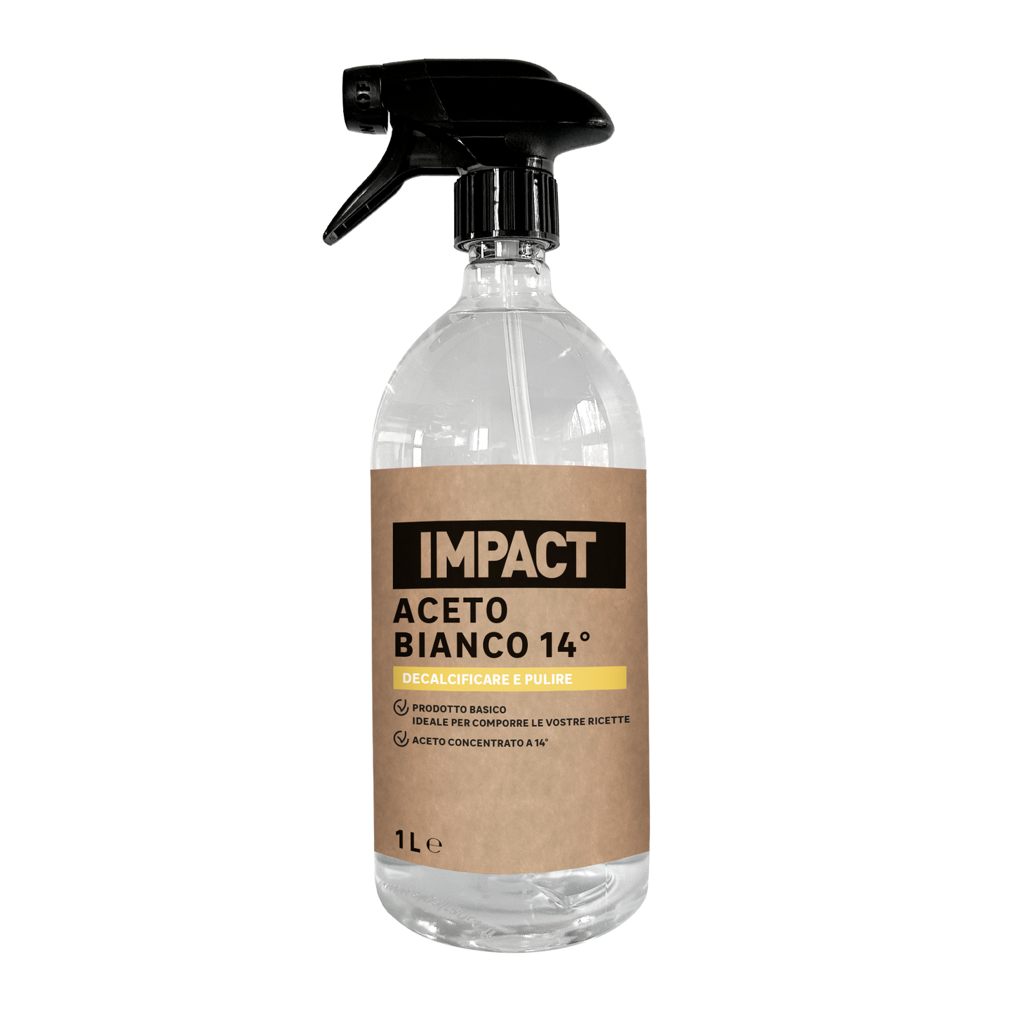 WHITE VINEGAR 14% 1LT IMPACT