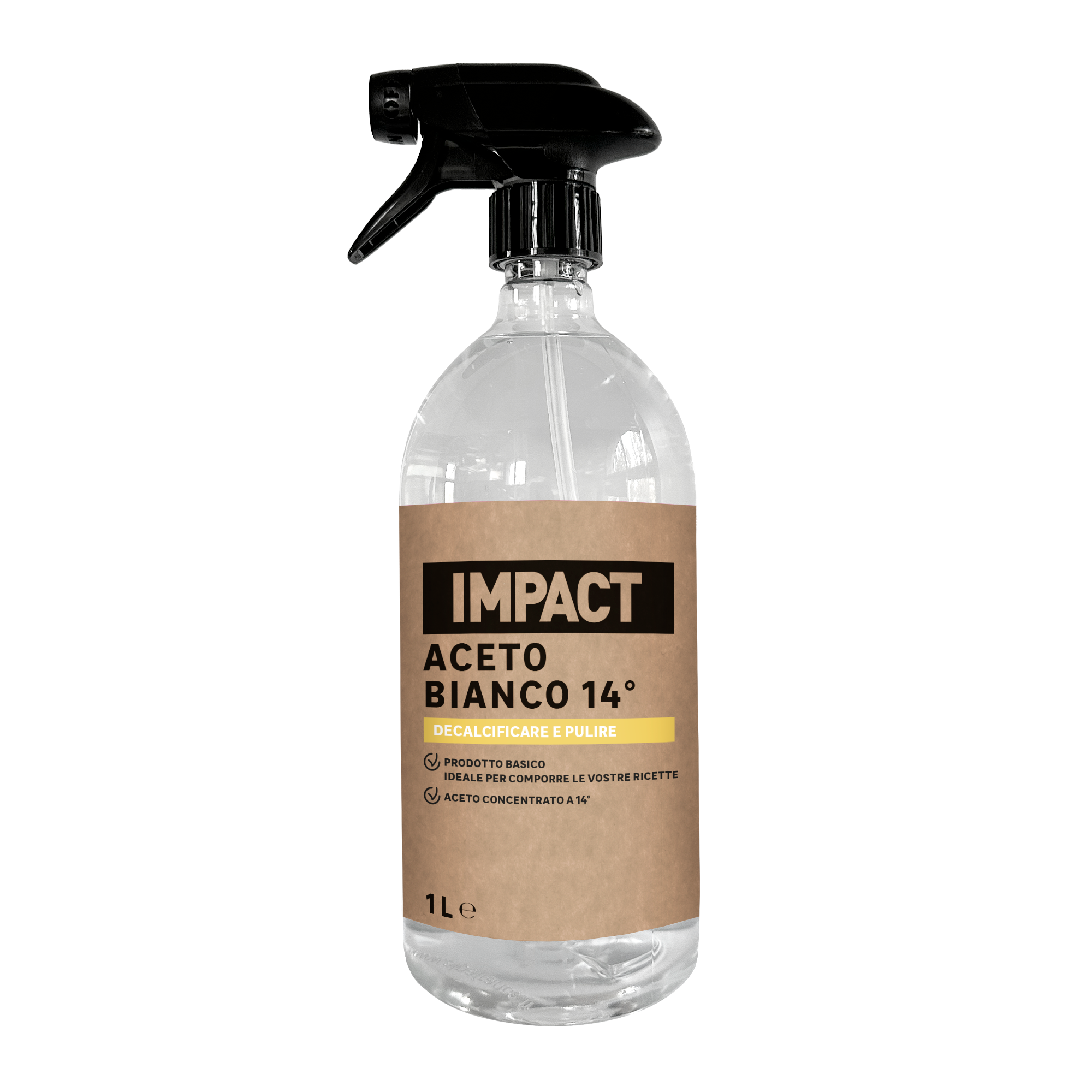 WHITE VINEGAR 14% 1LT IMPACT