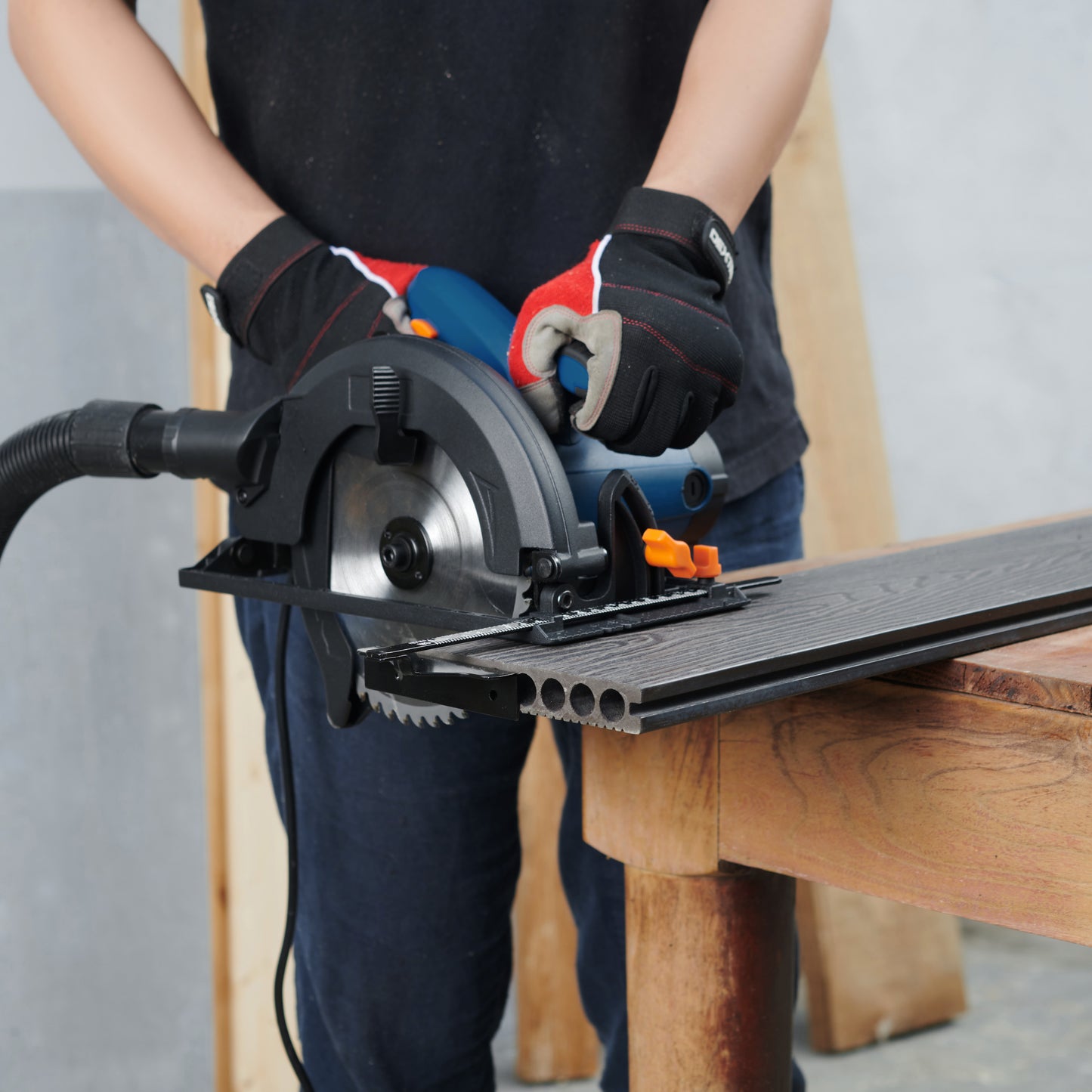 CIRCULAR SAW 190MM 1400W DEXTER