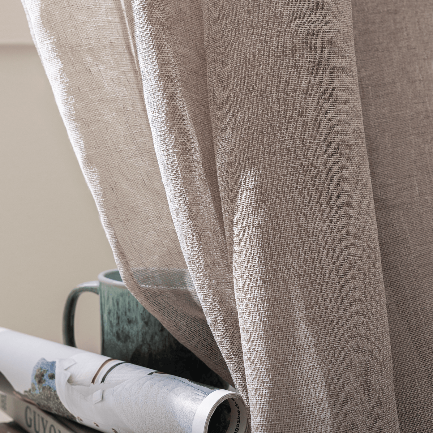ZADIG GREY FILTER CURTAIN 200X280CM C