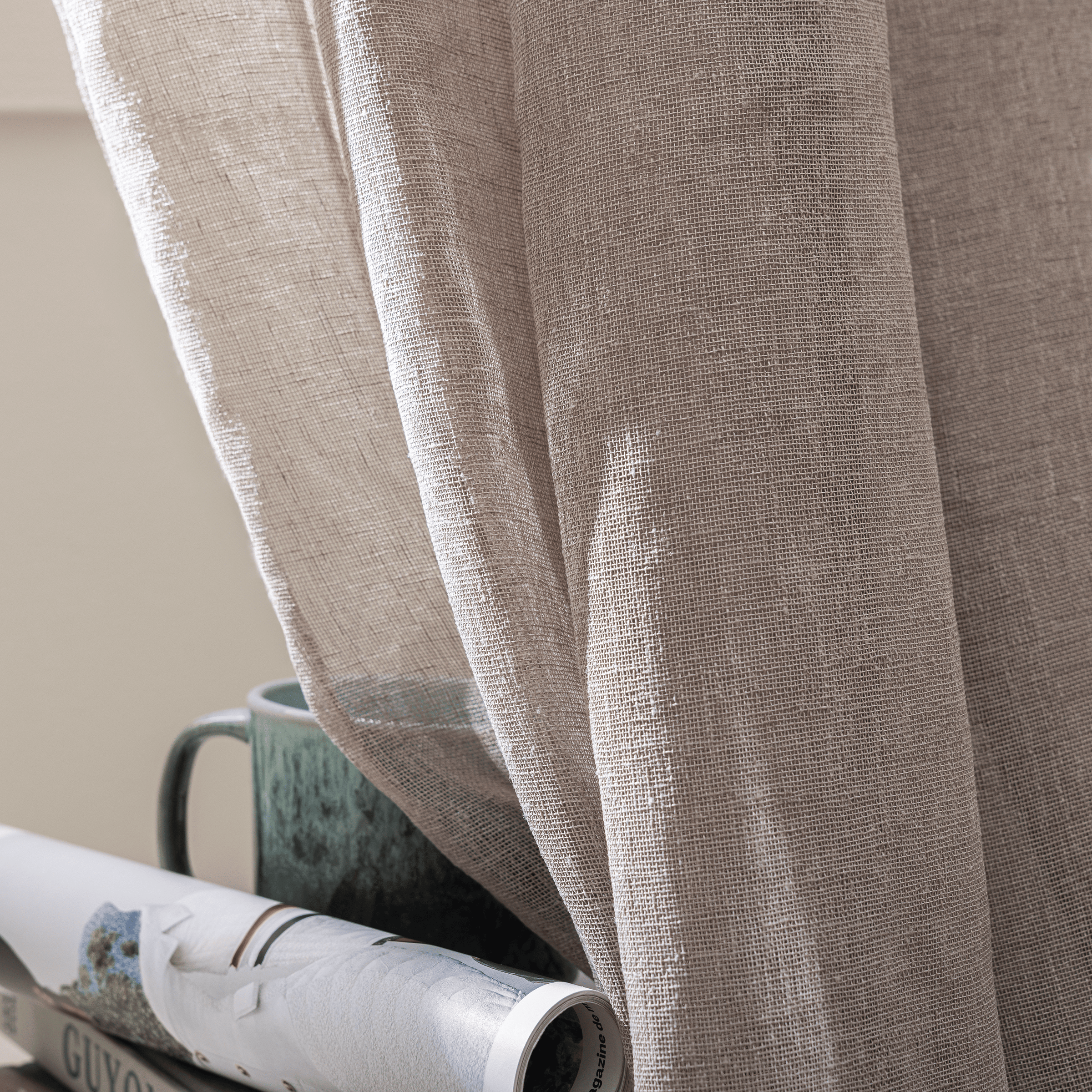 ZADIG GREY FILTER CURTAIN 200X280CM C