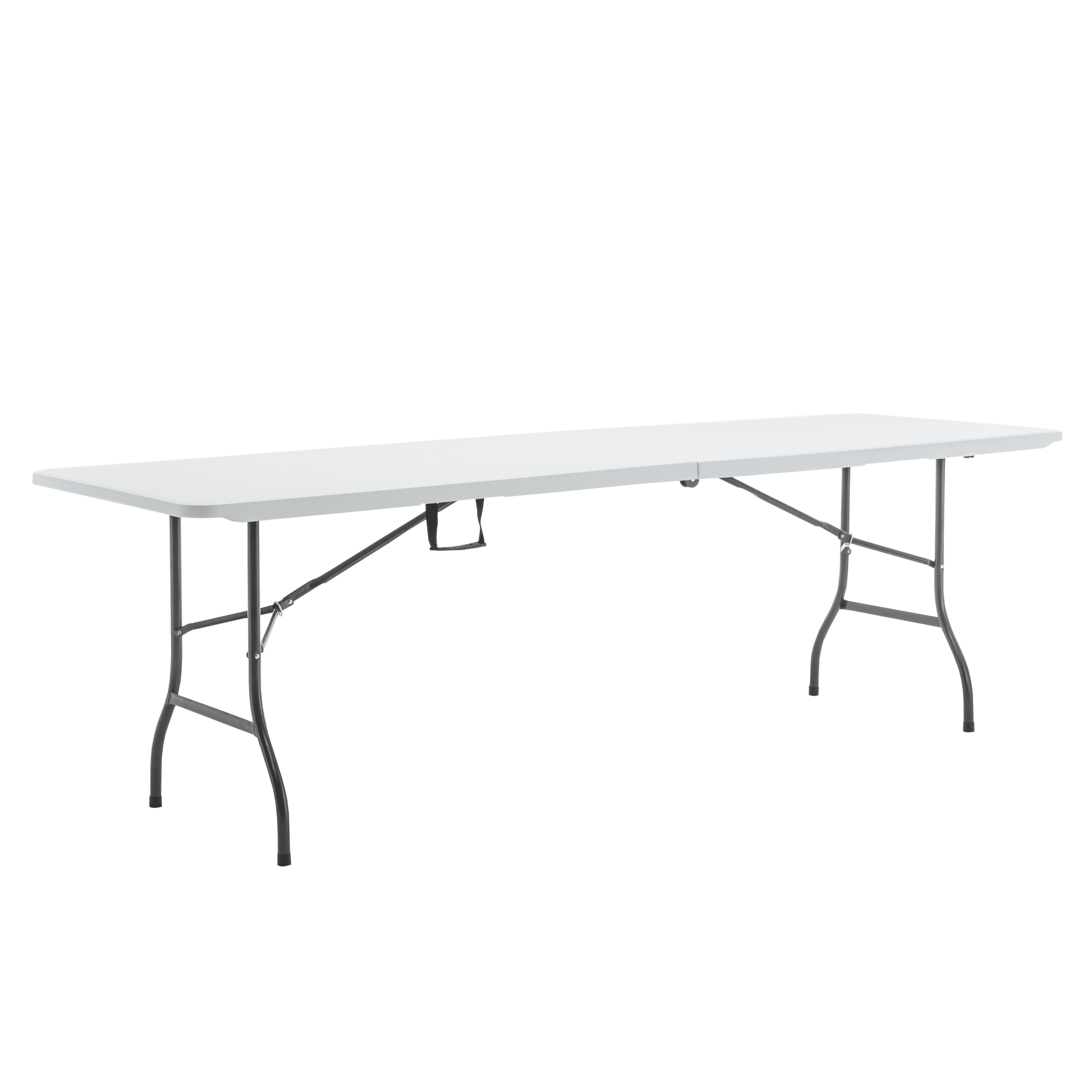 Folo 244x75 pub table in white resin