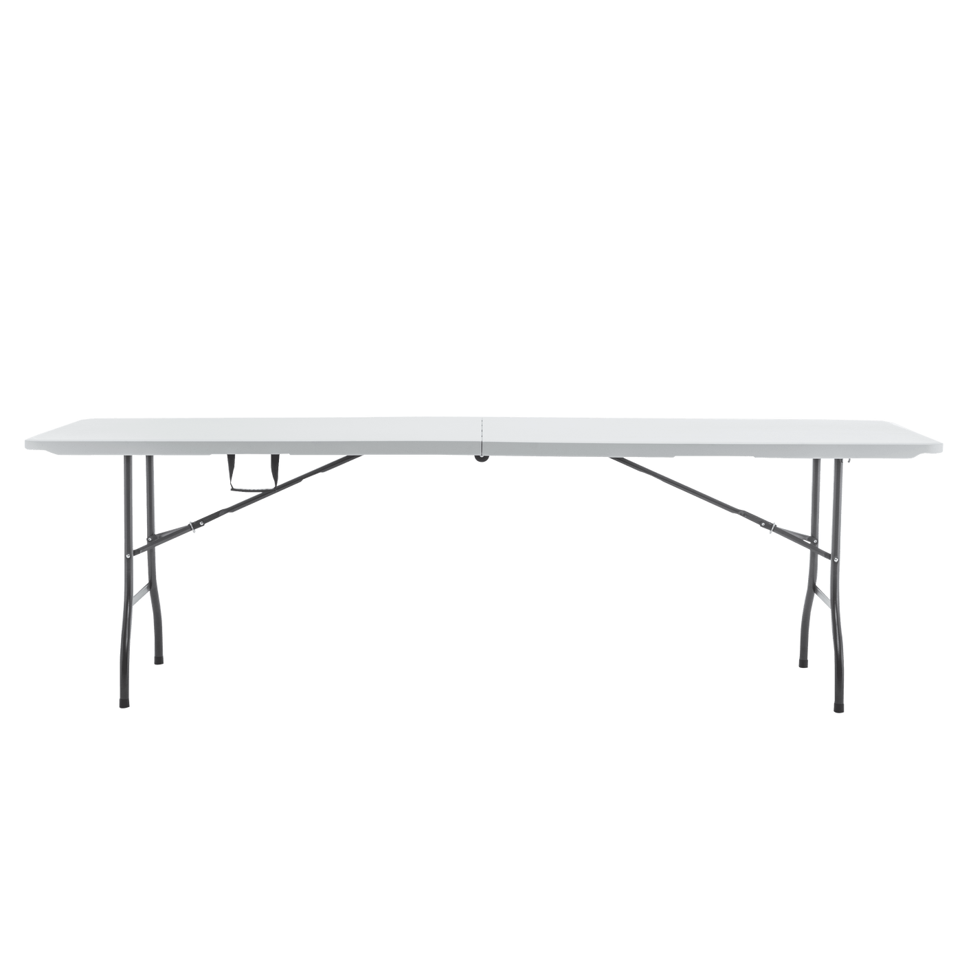 Folo 244x75 pub table in white resin