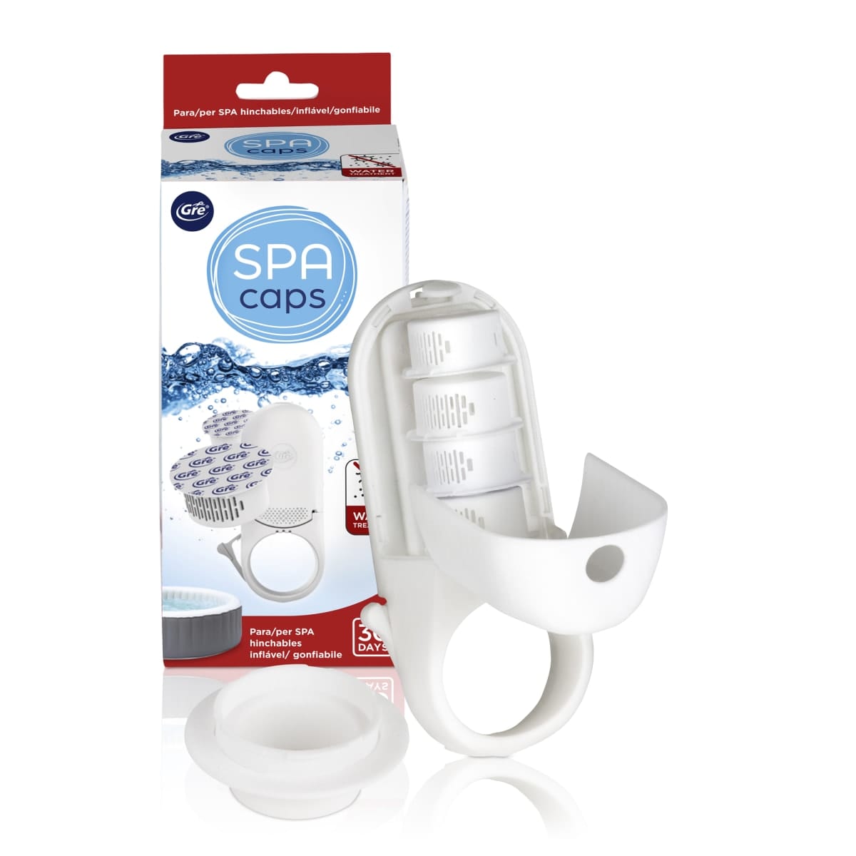 Bricocenter SPA DISINFECTION SYSTEM INCLUDES DEVICE AND 2 CAPSULES