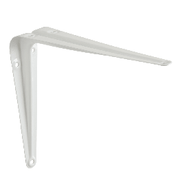 NERVED SIDING RAIL W20xL15CM LOADING 15KG WHITE