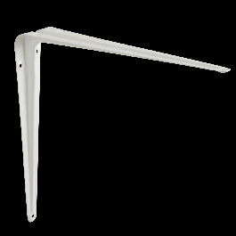 NERVED SIDING BRACKET D30xL25CM 20KG WHITE