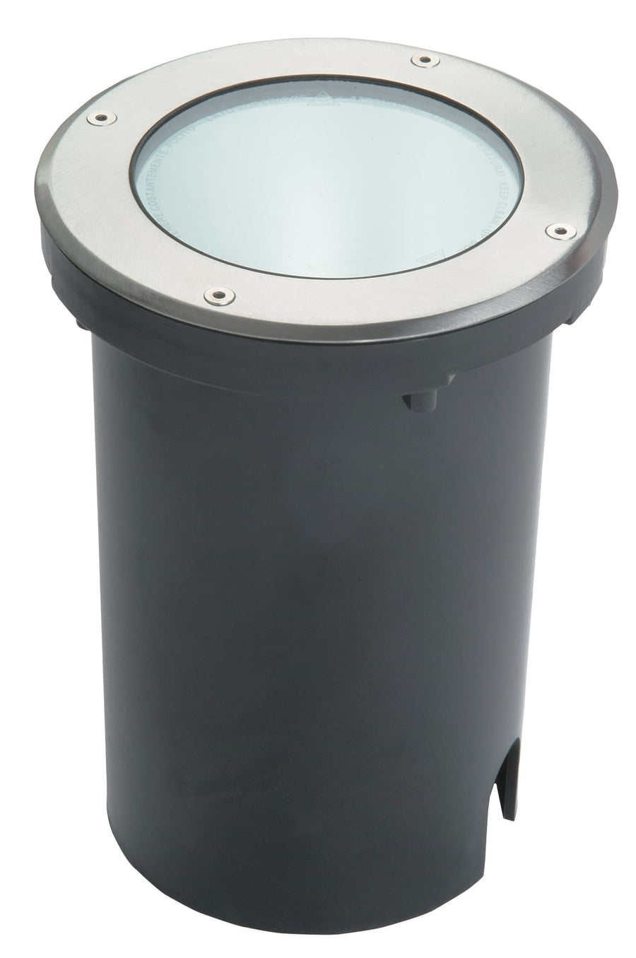 Bricocenter BOSTON - recessed spotlight aluminium black D18 H25cm E27 = 40W IP65