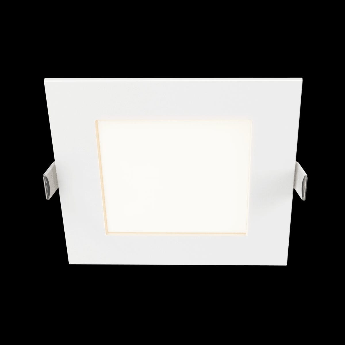 Bricocenter RECESSED SPOTLIGHT EXTRAFLAT ALUMINIUM WHITE 10.8X10.8CM LED 10.2W CCT DIMMABLE IP44