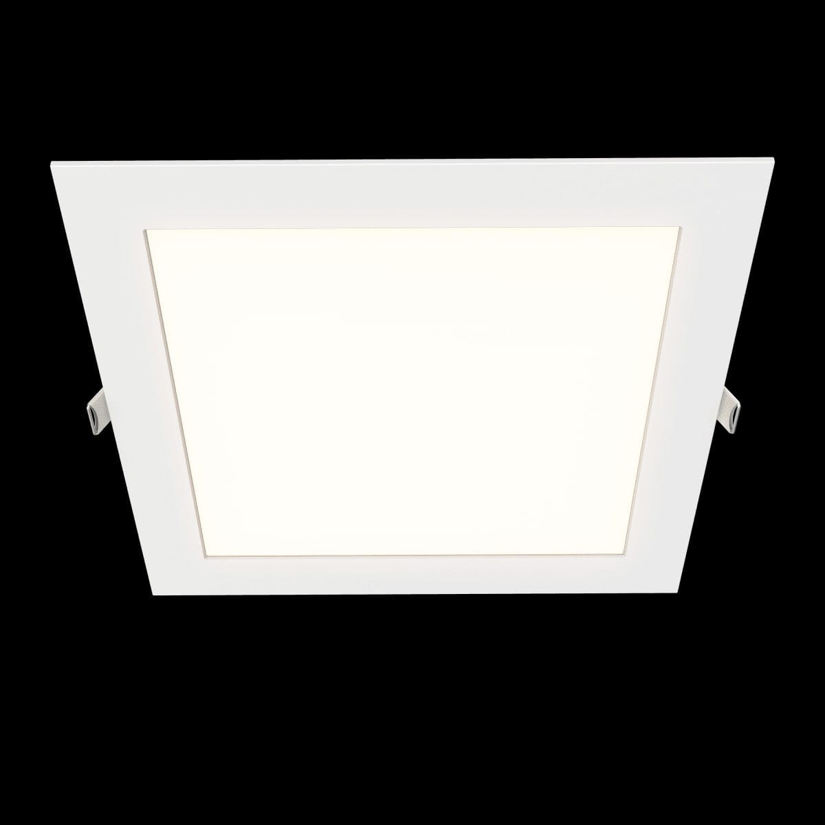 Bricocenter RECESSED SPOTLIGHT EXTRAFLAT ALUMINIUM WHITE 15.5X15.5CM LED 12W CCT DIMMABLE IP44