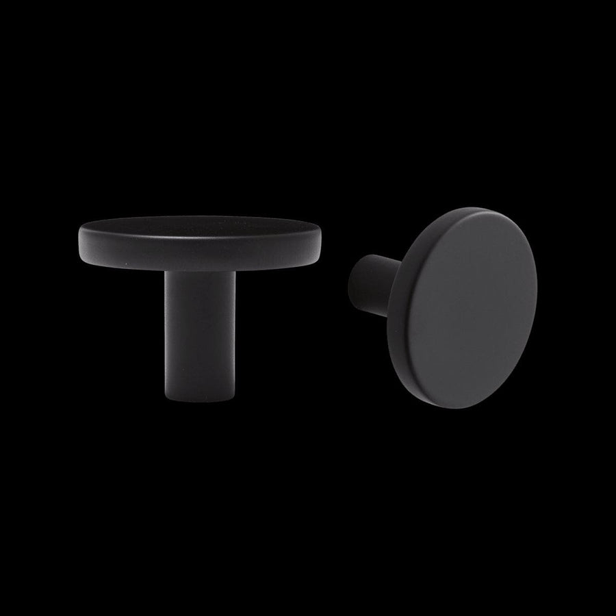 Bricocenter 2 JAMY D 35 MM MATT BLACK ALUMINIUM KNOBS