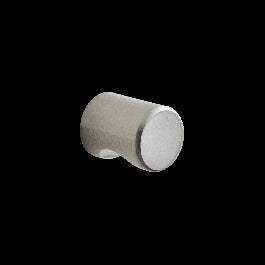 1 OMNA D 19.5MM BRUSHED NICKEL KNOB