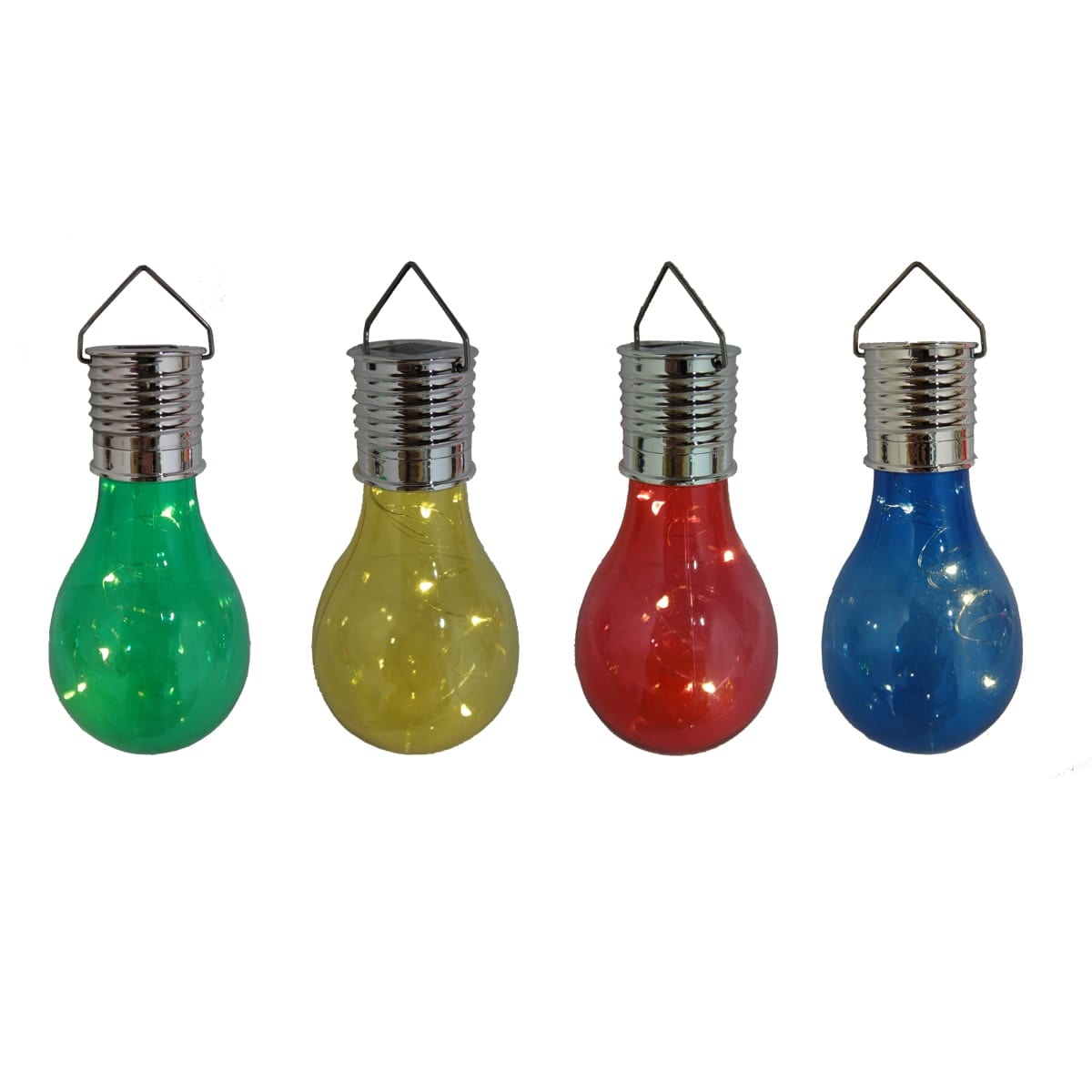 Bricocenter EZINE LED SOLAR BULB 0.24W COLOURED LIGHT IP44