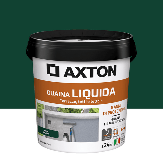 Axton green liquid waterproofing membrane, 4 litres
