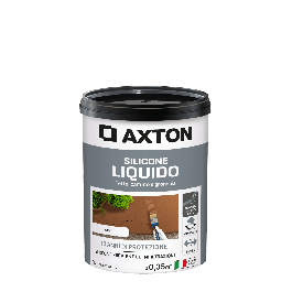 WATERPROOFING LIQUID WHITE SILICONE AXTON 1 KG